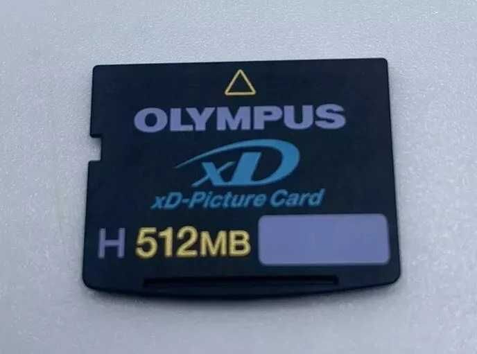Карта памяти OLYMPUS xD Picture card 512MB планшет