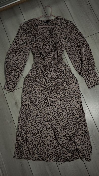 Сукня жіноча довга Леопард