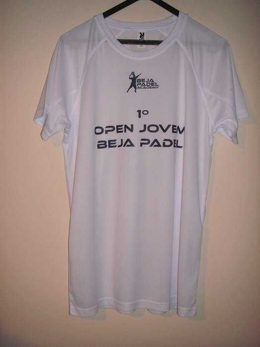 Padel T Shirts - Rackets Pro, Sérgio Tacchini e Beja Padel Academy