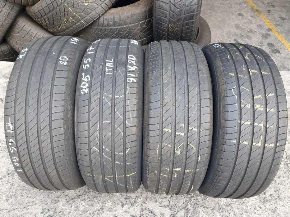 205/55 R17 95V Michelin Primacy4 літо 4 штуки 2020-21рік шини б/у
