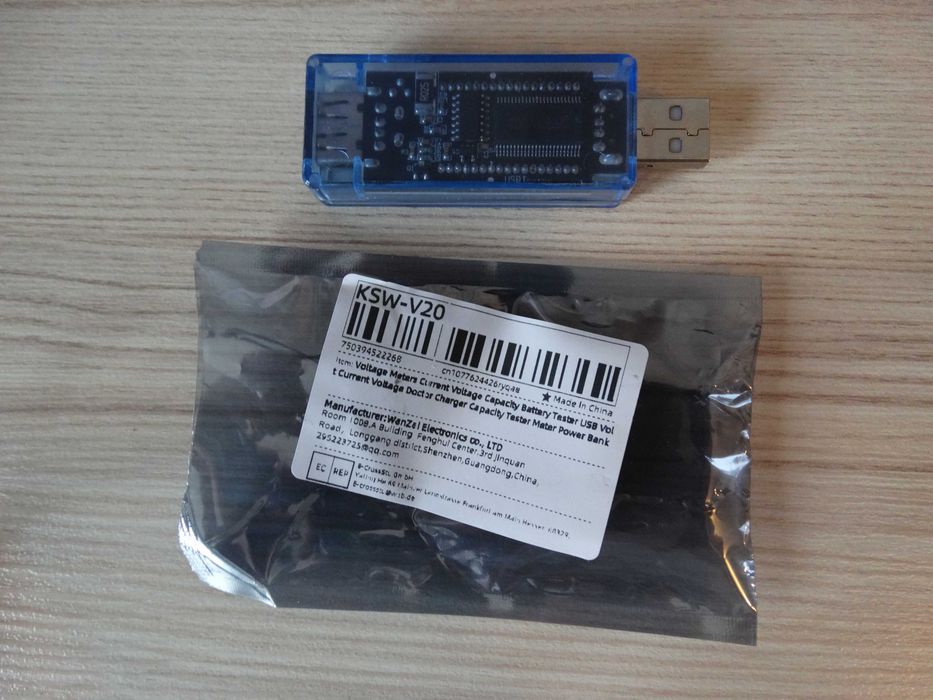 USB тестер емкости аккумулятора, вольтметр, амперметр