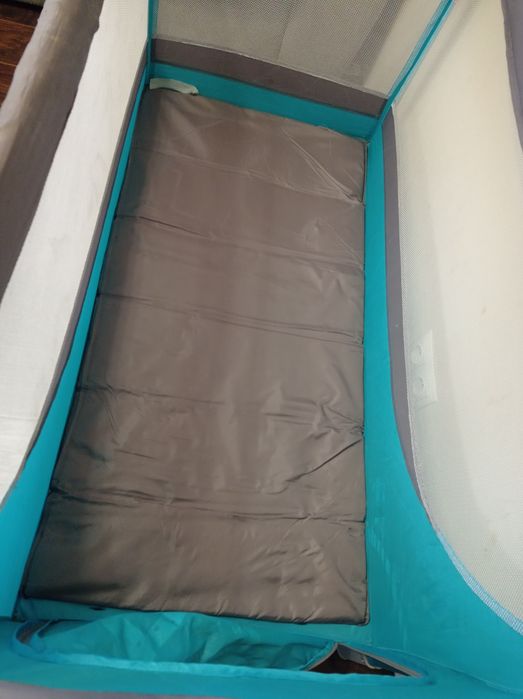 Łóżeczko turystyczne baby design 120x60 z materazem