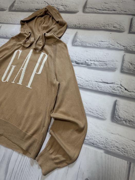 Худі gap коричневий розмір s з капюшоном