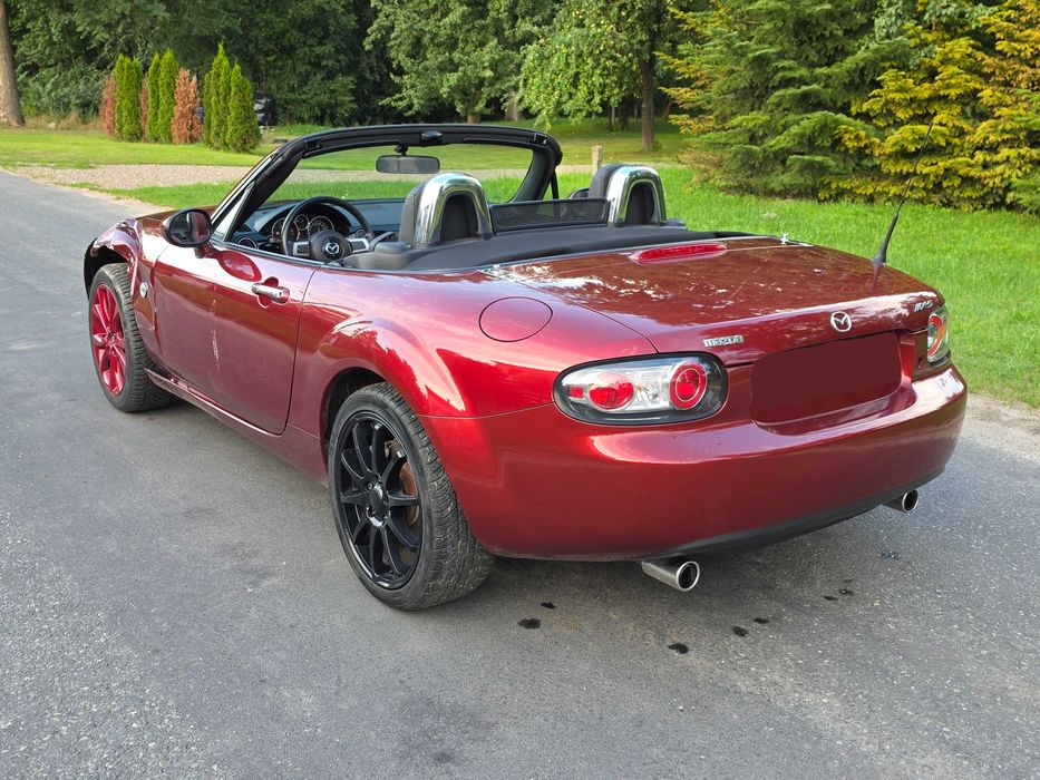 Mazda MX5 NC 2006r tylko 76tys km. Skóra, Navi, Bez kropki rdzy.