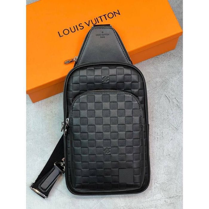 Сумка чоловіча Слінг Луї Вітон Louis Vuitton Слинг шкіряний