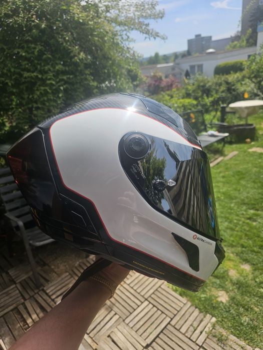 Мотошолом Nolan X804 RS Ultra Carbon • 2 візори + пінлок ( Shoei, AGV. Scorpion, LS2, MT, HJC ) Карбоновий мотошолом | Шлем