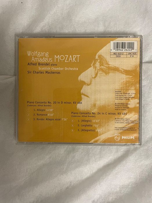 CD Mozart piano Brendel