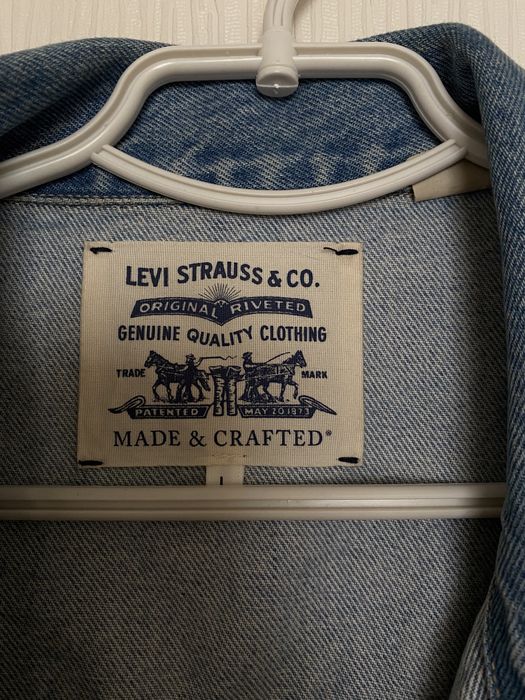 LEVI’S® Жіноча блакитна джинсова куртка Made & Crafted®