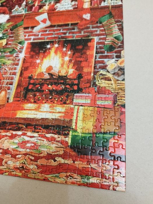 Puzzle świąteczne 1500 elementów Castorland Santa's special delivery