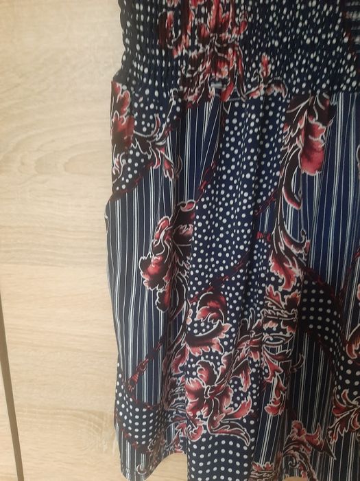 Kombinezon letni, granatowy.