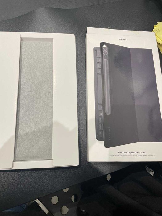 Capa com teclado para Samsung Galaxy Tab S10+, Tab S9+ e Tab S9 FE+