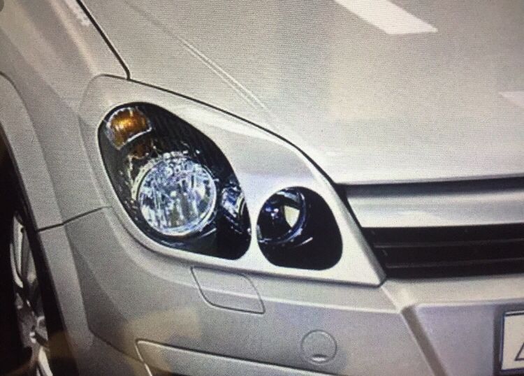 Aplicaçao para farois opel Astra GTC