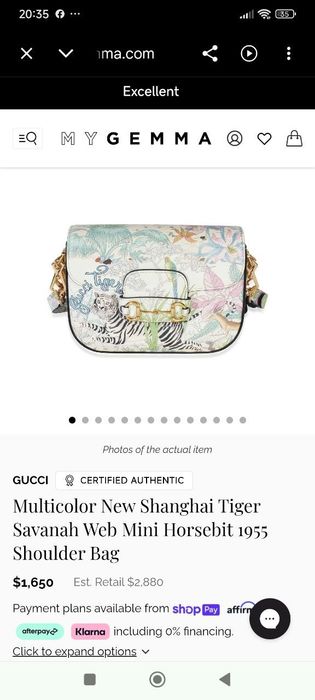 Сумка клатч GUCCI