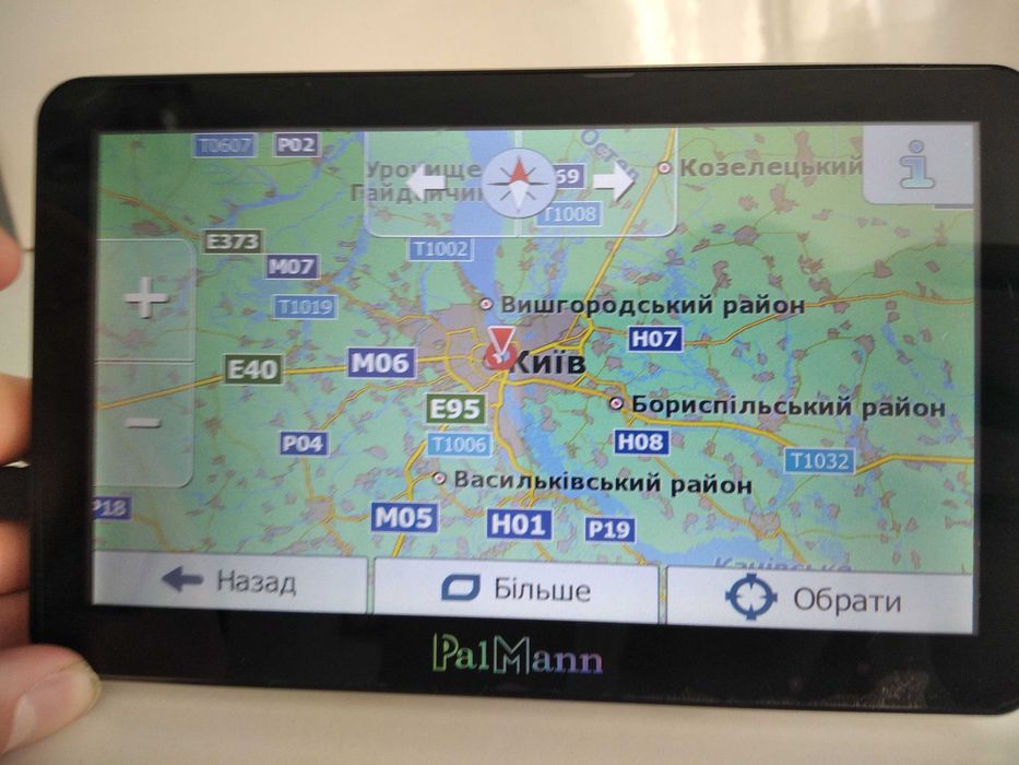 GPS навігатор PallMan 7'' TIR / ADR Європа + Україна! Свіжі карти 2026