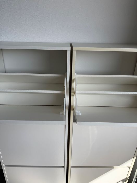 Sapateiras brancas IKEA