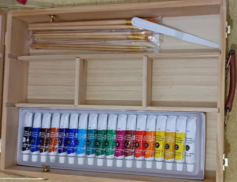 Tabletop Easel Art Set64564331081730123