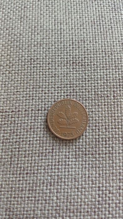2 PENNIG, 1975 "D"