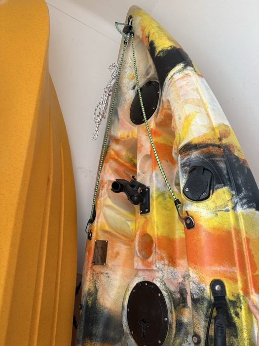 Kayak de pesca completo