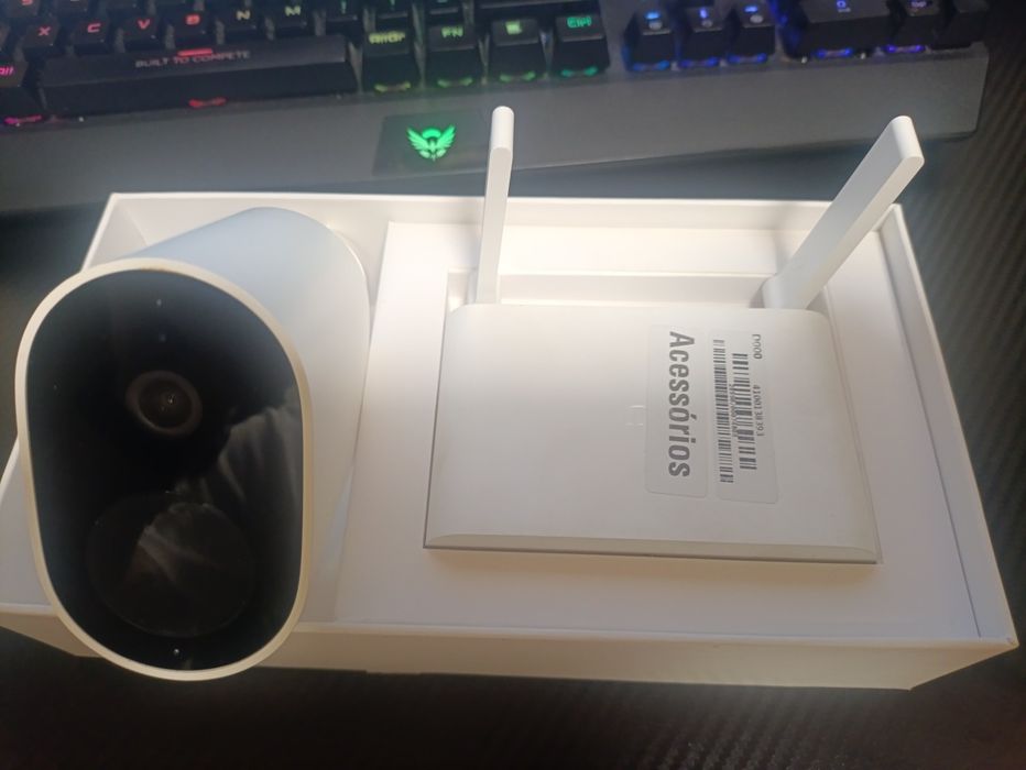 Câmaras de Vigilância com WiFi a Bateria