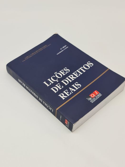 Livro Lições de Direitos Reais 6a edição