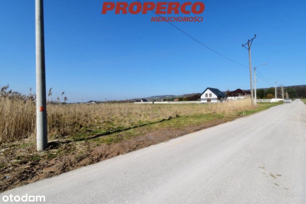 Działka 1412 m2, ul. Zielona, Oblęgorek