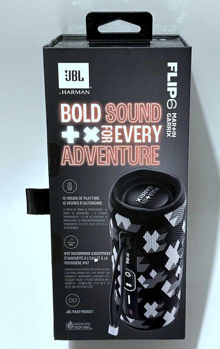 Głośnik przenośny JBL Flip 6 Martin Garrix 30W - Darmowa wysyłka!