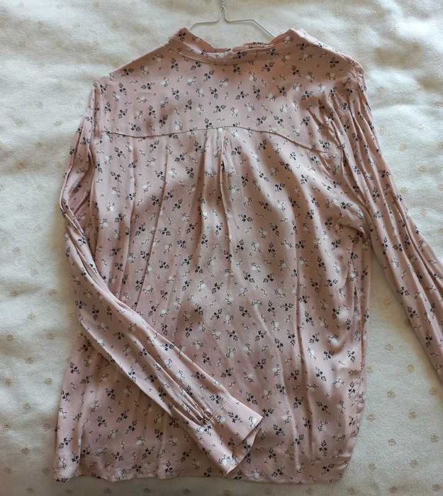Camisa rosa Mango