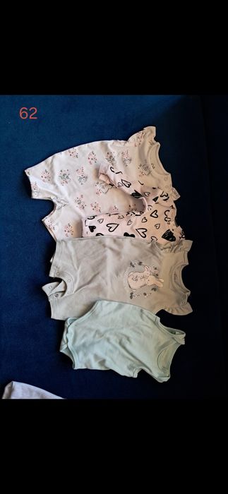Ubrania dziecięce, body, pajace, spodnie, bluzy