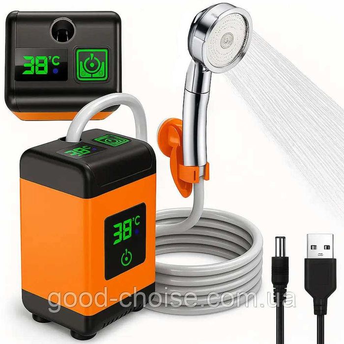 Портативний душ, 6000 мАг, MY-880