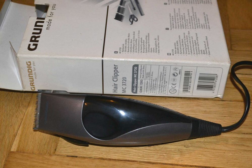 maszynka do strzyżenia ścinania włosów GRUNDIG MC3720 mocna prąd 230V