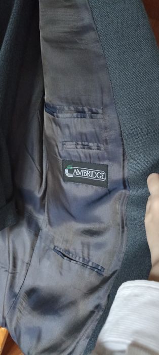 Fato homem blazer e calças