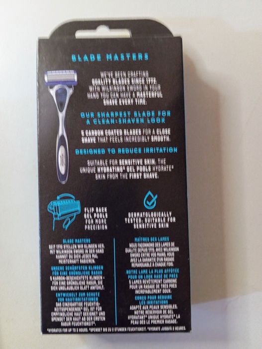 Wilkinson Hydro 5 maszynka do golenia uchwyt +2 wklady 10 opk.