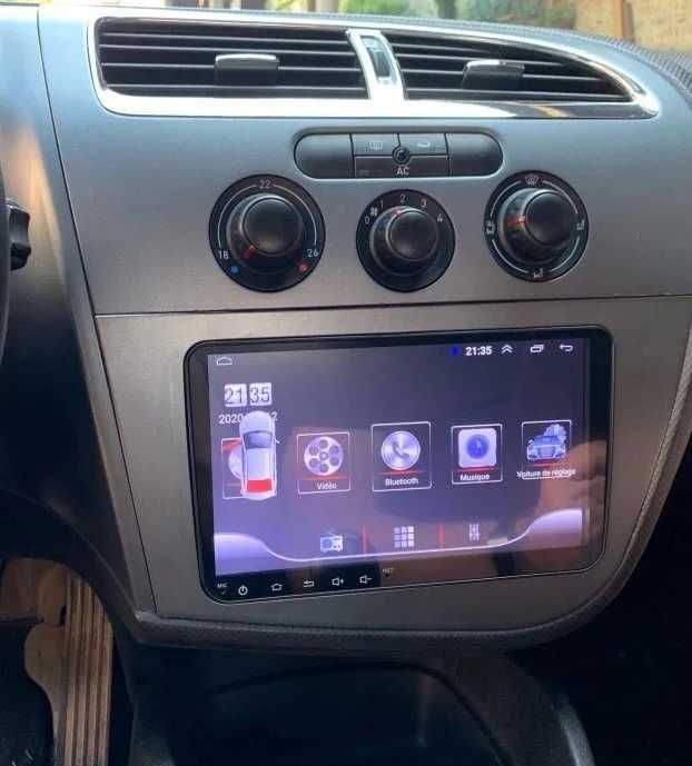 (NOVO) Rádio 2DIN 9" • SEAT Leon 1P • Toledo • Altea • Android 4+64GB