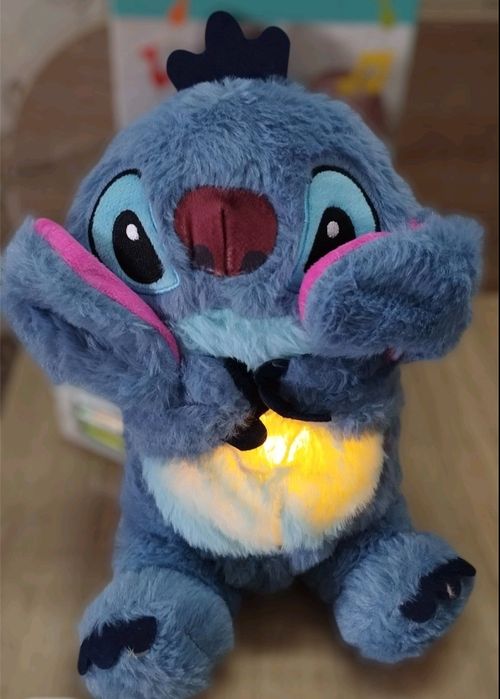 Є опт! Дроп! М'яка іграшка нічник дихаючий Стіч