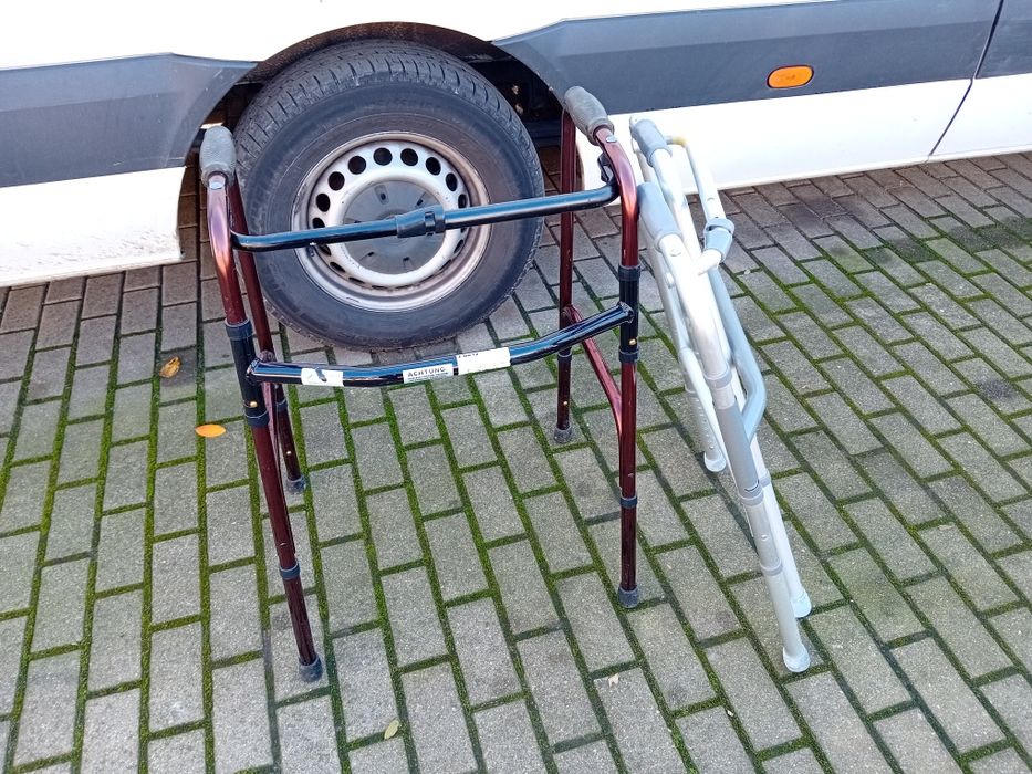 Balkonik inwalidzki kule toaleta przenośna