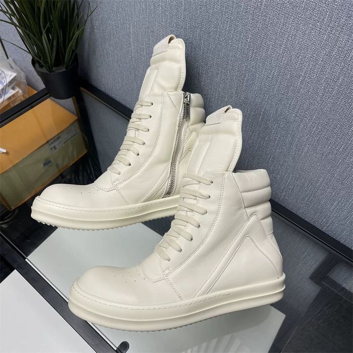 Кросівки Rick Owens Geobasket White/size 37-45/Преміум якість!