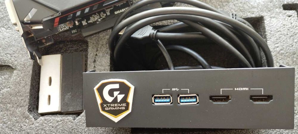 •	Видеокарта Gigabyte GTX 1080 серии Xtreme Gaming 8 Gb.