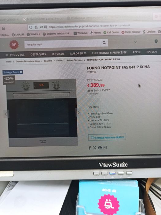 Forno Pirolitico Novo com Garantia