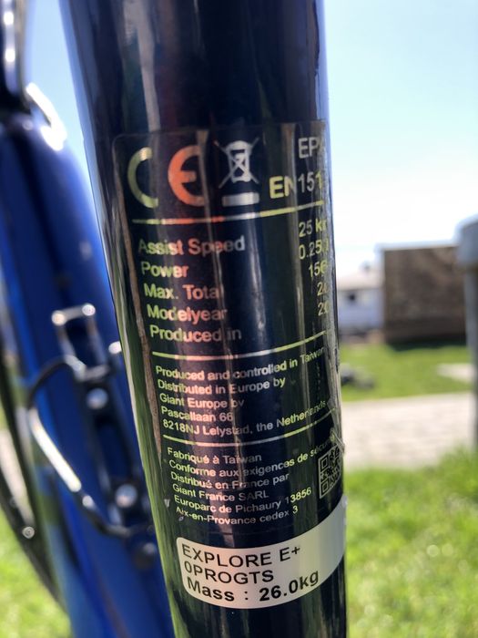Велосипед Електро велосипед Giant xl yamaha