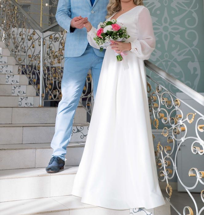 Сукня атласна 46 розмір