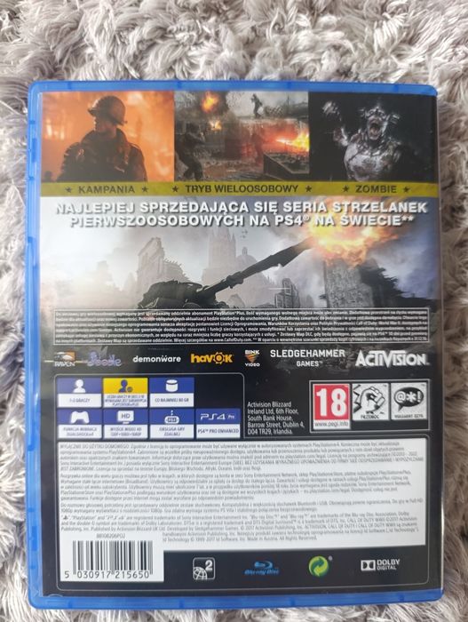 Call Of Duty World War II COD WW2 Polska wersja dubbing  PS4 PS5