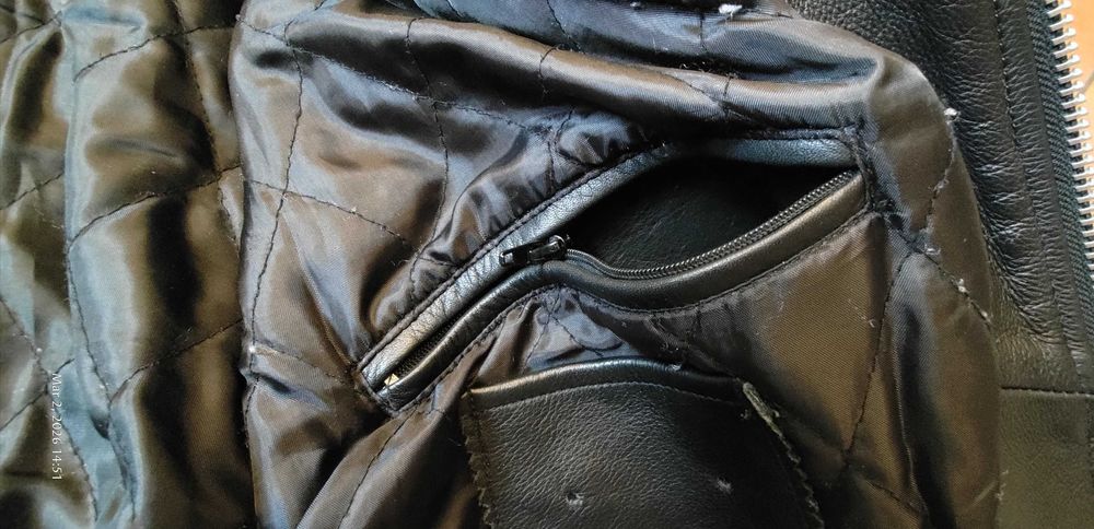 Ramoneska, 100% skóra cielęca.