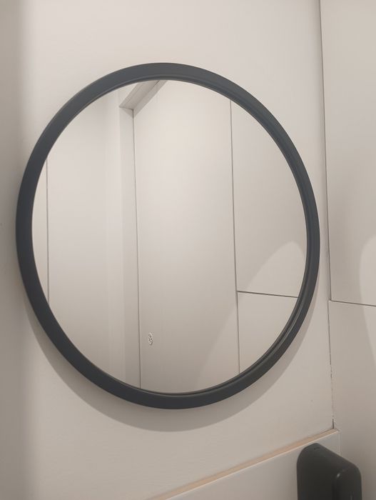 Lustro czarne 45x45
