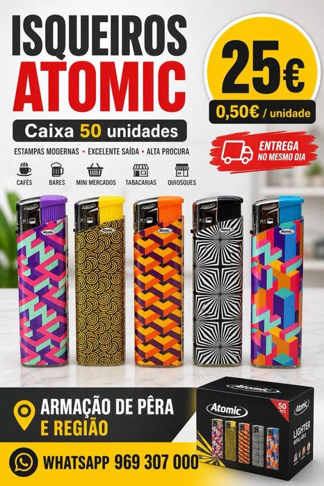 Caixa isqueiro 50un