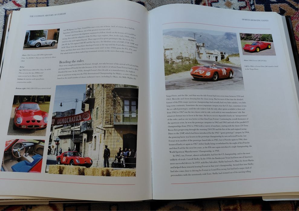 Livro The Ultimate History of Ferrari