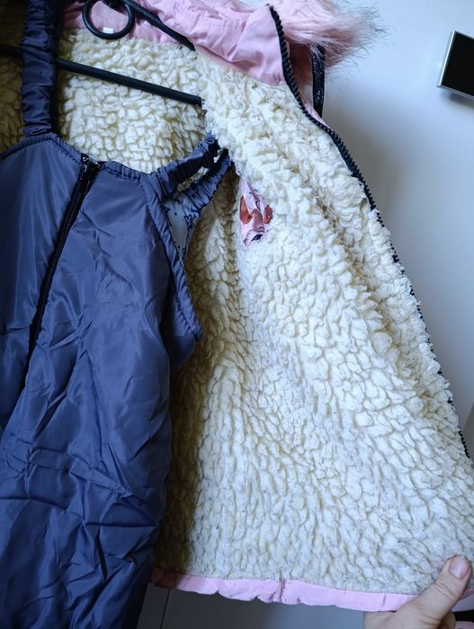 Зимова куртка з штанами для дівчинки