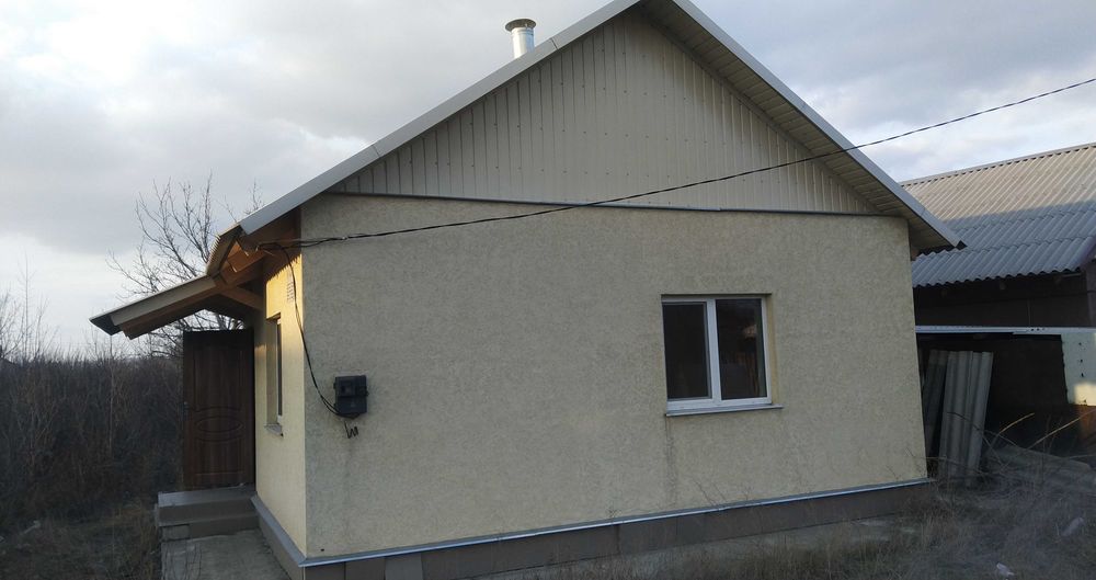 Дом 28,5кв.м г.Славянск (посёлок Семёновка) 2018 года постройки.