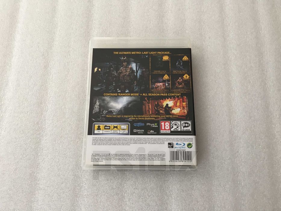 Metro Last Light Complete Edition playstation ps3