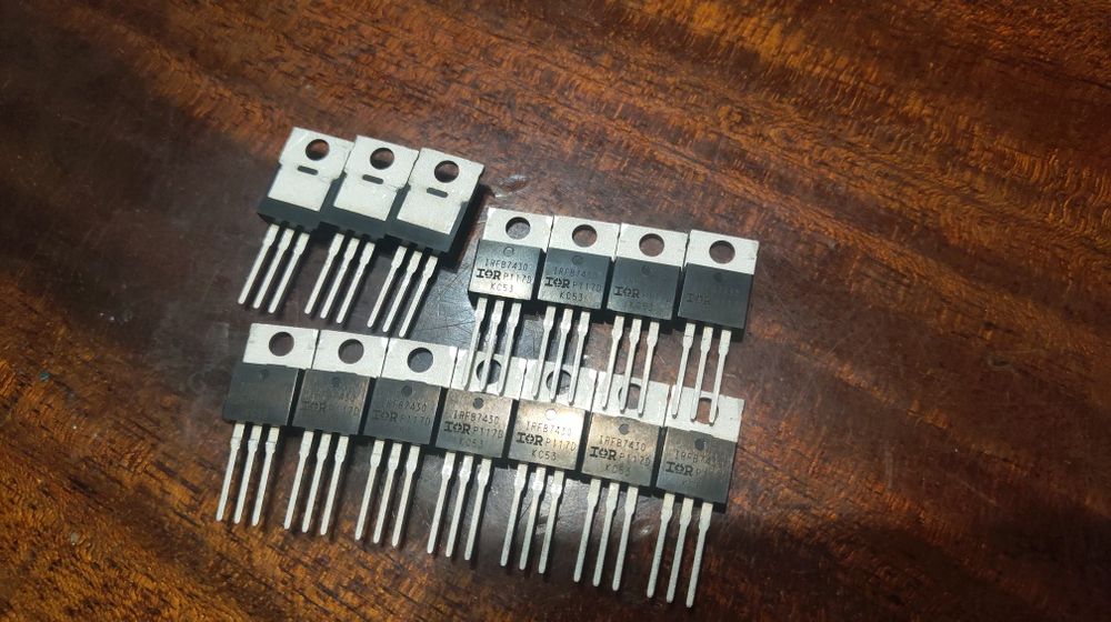 Транзисторы IRFB7430 409A 375W (Rds): 0.0013 Ohm для BLDC