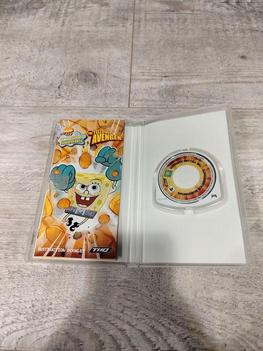 Gra SpongeBob yellow avenger psp